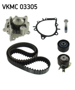 Комплект ремня ГРМ: ремень ГРМ 118 зуб. ролик-натяжитель ролик обводной болт насос водяной