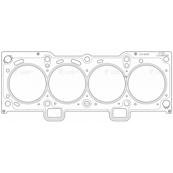 Прокладка ГБЦ для а/м Лада Vesta (15-)/X-Ray (16-) 1.8i (метал.) (LES 10111)