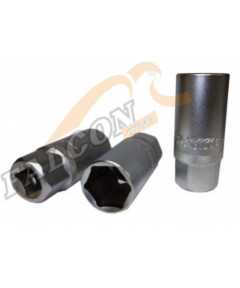 Головка свечная *21 1/2" 6 гр с магнитом (ДТ)