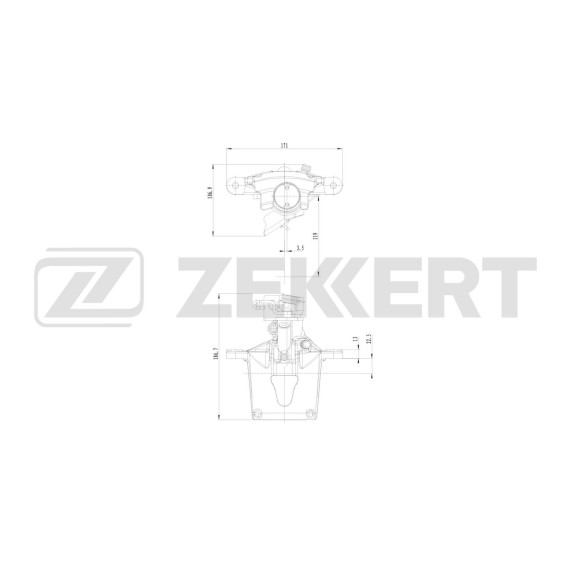 Тормозной суппорт задний правый Ford Mondeo III 00-