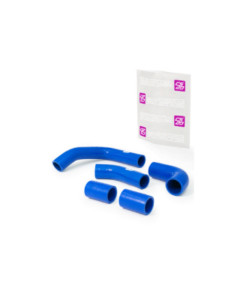 Комплект патрубков радиатора ГАЗ-3310 ЗМЗ-402 Е2,3 силикон синий ком-т 5 шт Profi CS20