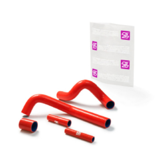 Комплект патрубков радиатора УАЗ-3163 ЗМЗ-409 с 2008 силикон красный ком-т 5 шт DRIVE CS20