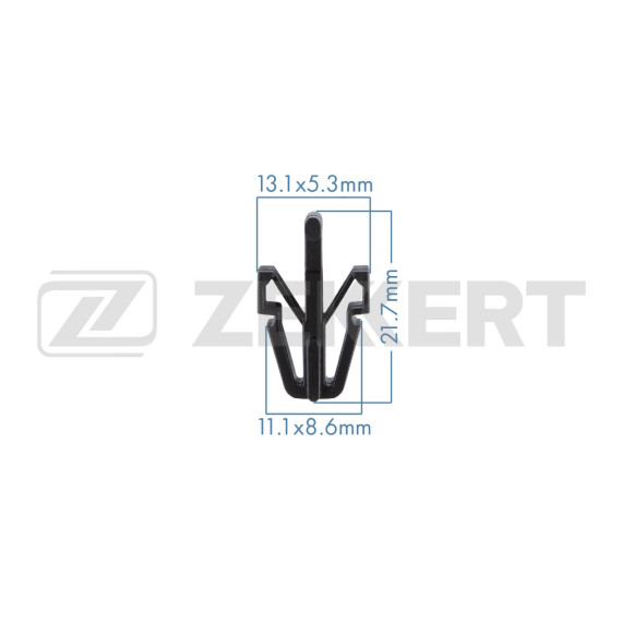 Клипса крепёжная Isuzu Toyota Mitsubishi (в упак. 10 шт.)