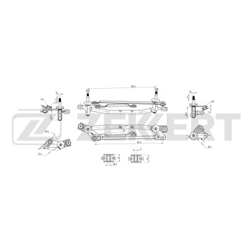 Трапеция стеклоочистителя Chevrolet Aveo (T300) 11-