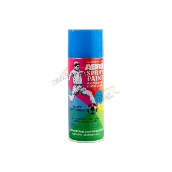 Краска акрил Синяя ABRO 35 (аэр) SP035 с футболистом