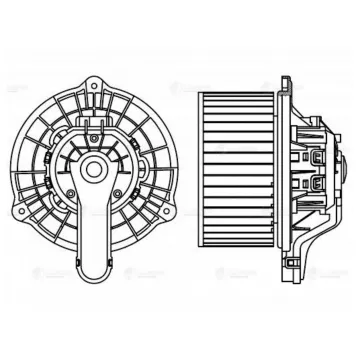 Э/вентилятор отоп. для а/м Chery Tiggo 4 (17-)/Tiggo 8 Pro (21-)/7 Pro (20-) (тип Bosch) (LFh 3040)