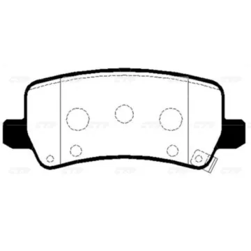 Колодки тормозные дисковые HYUNDAI GK0502