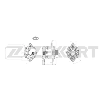 Генератор Chevrolet Aveo (T200 T250 T255) 03- Daewoo Kalos (KLAS) 02-