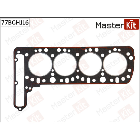 77BGH116 Прокладка ГБЦ MB OM 616.942 OM 616.943 OM 616.911 OM 616.915 OM 616.931 OM 616.932 OM