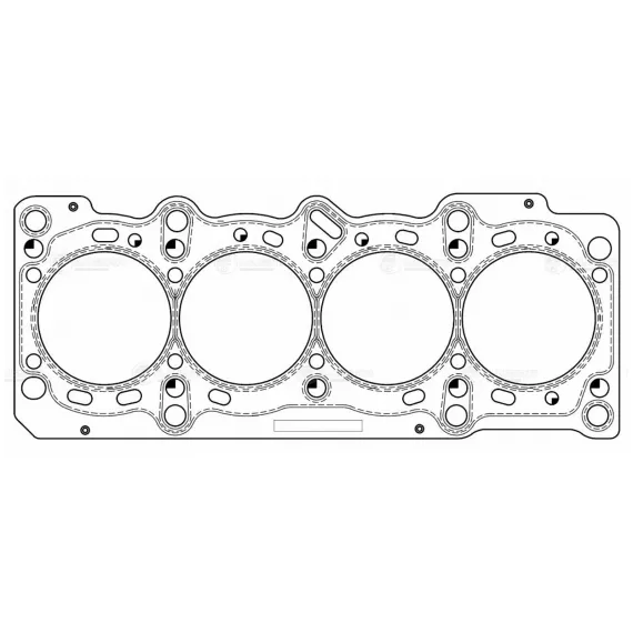 Прокладка ГБЦ для а/м Fiat Albea (02-)/Doblo (05-)/Punto (12-) 1.4i (LES 11601)