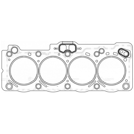 Прокладка ГБЦ для а/м Geely MK (06-)/Toyota Corolla (91-) 1.5i [5A-FE] (LES 11916)