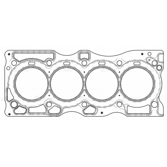 Прокладка ГБЦ для а/м Nissan X-Trail T30 (01-)/Primera P12 (02-) 2.0i/2.5i [QR20DE] (LES 11401)