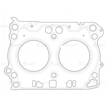 Прокладка ГБЦ для а/м Subaru Forester (08-)/XV (11-) 2.0i (прав.) [FB20] (LES 12202)