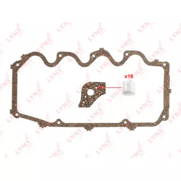 Прокладка крышки ГБЦ FORD Escort III-VI 1.1-1.6 80-96 / Fiesta II-III 1.3-1.6 83-93 / Sierra 1.6 89-
