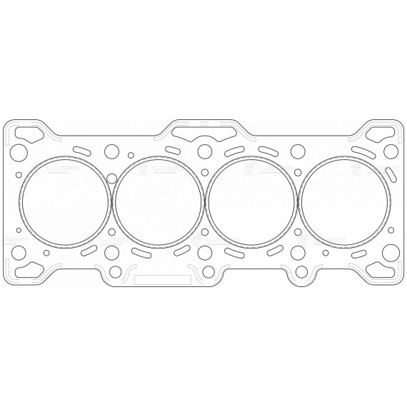 Прокладка ГБЦ для а/м Daewoo Matiz (00-)/Chevrolet Aveo T200 (02-) 1.0i/1.2i [B10S LY4] (LES 10505)