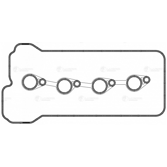 Прокладка клапанной крышки для а/м Hyundai Solaris (10-)/KIa Rio III (11-) 1.4i/1.6i (LES 20801)