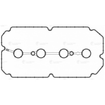 Прокладка клапанной крышки для а/м Kia Spectra (00-)/Rio I (00-) 1.5i/1.6i (LES 20804)