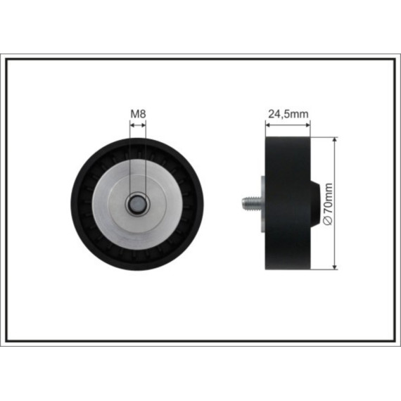 Ролик (без планки)
