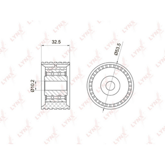 Ролик направляющий / ГРМ  Largus 1.6 16V 12> RENAULT Logan 1.6 16V 06> / Duster 1.6 16V 10> / C
