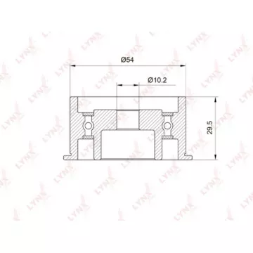 Ролик направляющий / ГРМ TOYOTA Corolla(E100/E110) 1.3-1.4 92-00 / Paseo 1.3-1.5 88-00 / Starlet 1.3