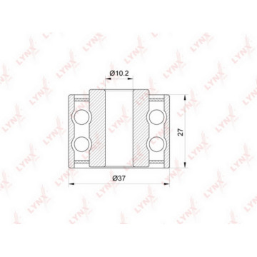 Ролик направляющий / приводной CITROEN Berlingo(MF) 1.9D 98-05 / Jumpy 1.9D 99-06 FIAT Scudo 1.9D 9