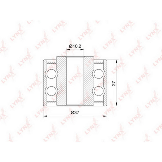 Ролик направляющий / приводной CITROEN Berlingo(MF) 1.9D 98-05 / Jumpy 1.9D 99-06 FIAT Scudo 1.9D 9