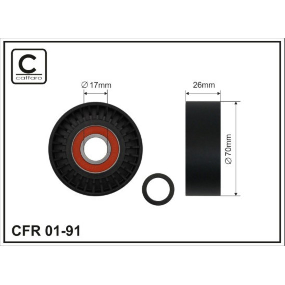 Ролик натяж-ля ремня