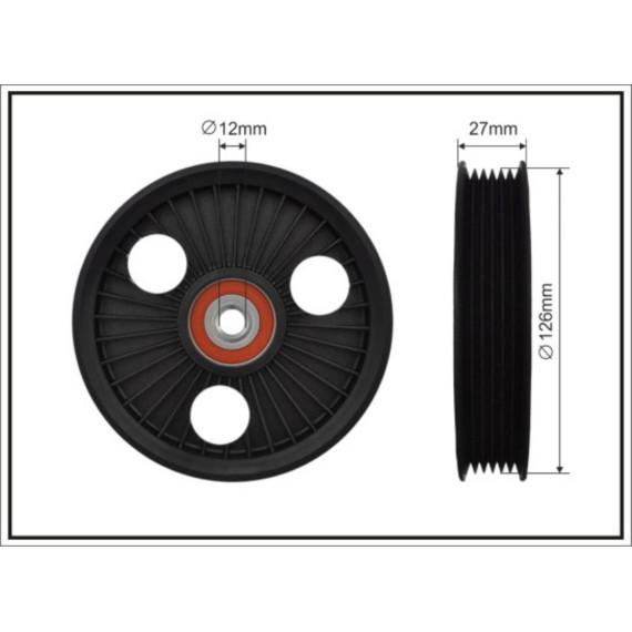 Ролик натяж-ля ремня