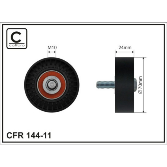 Ролик натяж-ля ремня