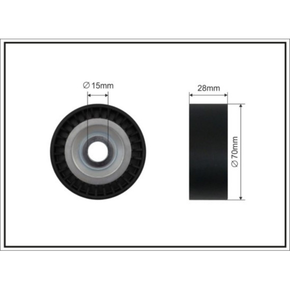 Ролик натяж-ля ремня