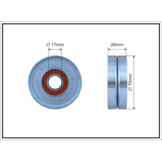Ролик натяж-ля ремня