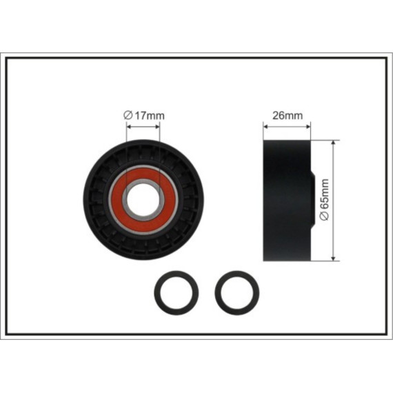 Ролик натяж-ля ремня