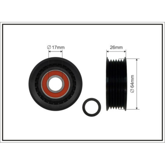 Ролик натяж-ля ремня