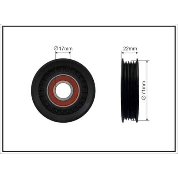 Ролик натяж-ля ремня