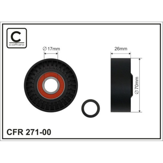 Ролик натяж-ля ремня