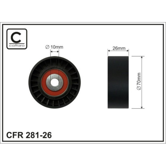 Ролик натяж-ля ремня