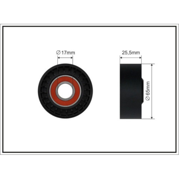 Ролик натяж-ля ремня