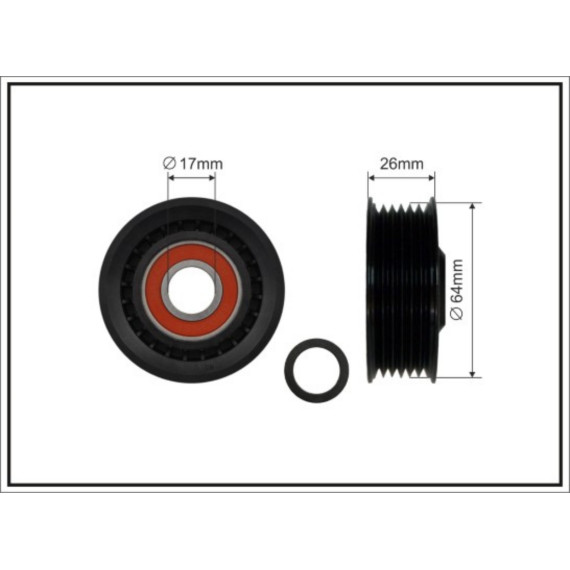 Ролик натяж-ля ремня