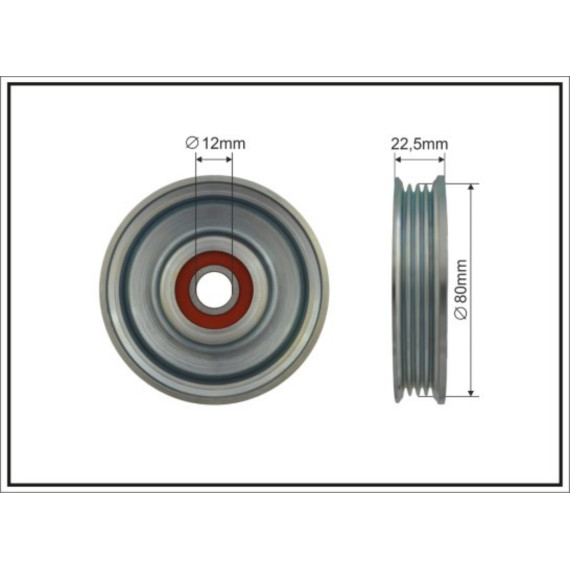 Ролик натяж-ля ремня