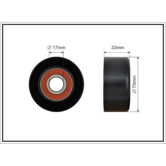 Ролик натяж-ля ремня