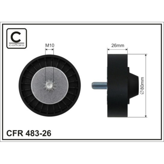 Ролик натяж-ля ремня