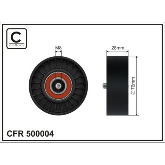 Ролик натяж-ля ремня