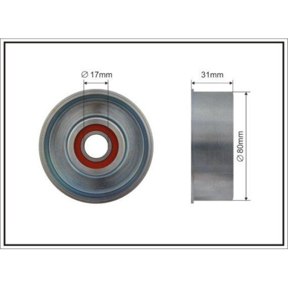 Ролик натяж-ля ремня