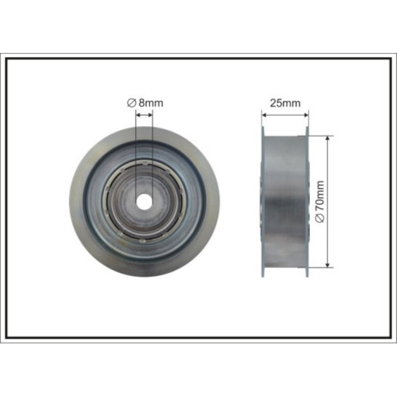 Ролик натяж-ля ремня