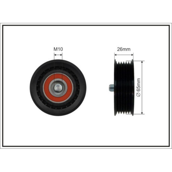 Ролик натяж-ля ремня