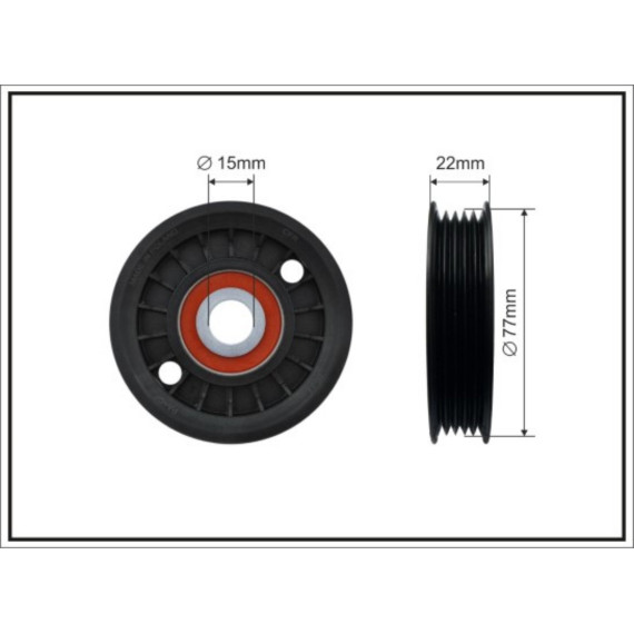 Ролик натяж-ля ремня
