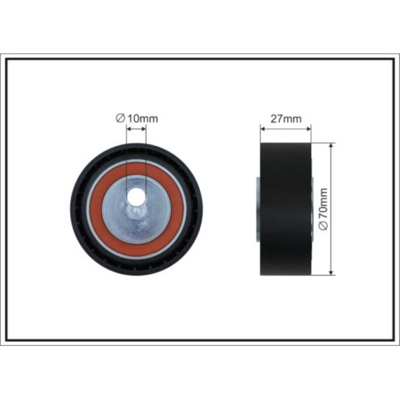 Ролик натяж-ля ремня