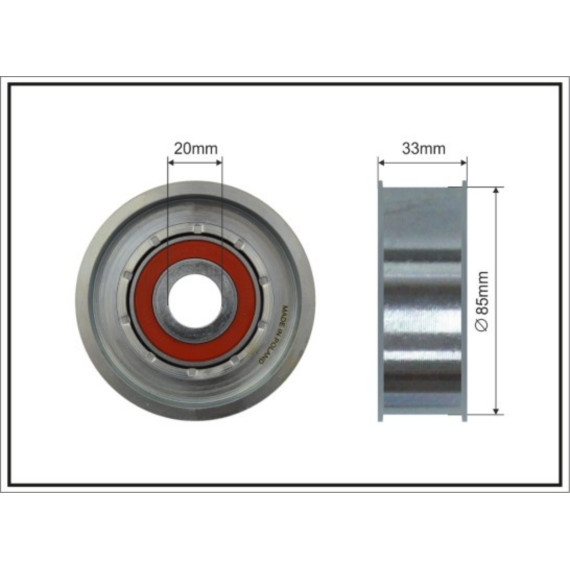 Ролик натяж-ля ремня