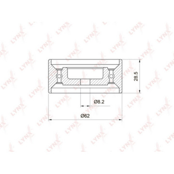 Ролик натяжного механизма / ГРМ TOYOTA Mark 2/Chaser/Cresta(80-110) 2.5 88-07 / Verossa 2.5 01-04