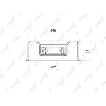 Ролик натяжного механизма / приводной NISSAN Primera(P12) 2.0 02> / Teana(J31) 2.0 03-06 / X-Trail(T